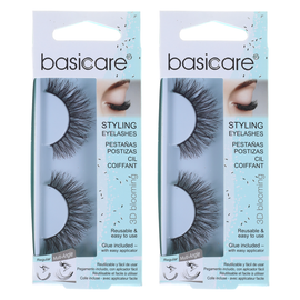 Basicare Reusable Styling Eyelashes With Glue And Applicator 1956 x 2