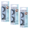 Basicare Reusable Styling Eyelashes Bundle of 3 With Glue And Applicator