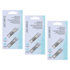 Basicare Brush On Lash Adhesive Bundle of 3 With Easy Applicator Strong Hold