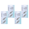 Basicare Brush On Lash Adhesive 4 Pack Easy Applicator Strong Hold