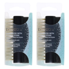 Basicare Nail Brush Natural Bristles Pumice Stone for Hand and Foot Care x2