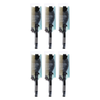 Basicare Pedicure Brush Natural Bristles with Pumice Stone Bundle 6 Pack
