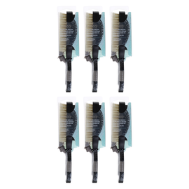 Basicare Pedicure Brush Natural Bristles with Pumice Stone Bundle 6 Pack