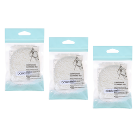 Basicare Complexion Cleansing Pad 7.5cm x 8.8cm 3 Pack Bundle