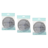 Basicare Body Scrubber 14cm Natural Sisal Exfoliating 3 Pack