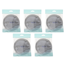 Basicare Body Scrubber 14cm Natural Sisal Exfoliating Skin Care Bundle of 5