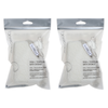 Basicare Sisal Towelling Exfoliating Bath Sponge 2 Pack Natural Body Cleansing