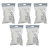 Basicare Sisal Towelling Bath Sponge 5 Pack Natural Exfoliating Cleansing Tool