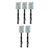 Basicare Dual Loofah Back Brush Detachable Handle 41cm Bundle of 5