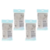 Basicare Exfoliating Bath Towel 30x100cm Pack of 4 Deep Cleansing Body Scrubbers