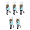 Basicare Complexion Massage Cleansing Brush 13cm Bundle of 5 For Glowing Skin