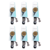 Basicare Complexion Cleansing Massage Brush 13cm 6 Pack