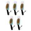 Basicare Wooden Body Brush 5 Pack Natural Bristles Dry Exfoliating