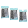 Basicare Bundle of 3 Exfoliating Sisal Bath Mitt 13x20cm Natural Fibre