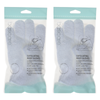 Basicare Exfoliating Body Gloves White Skin Cleansing Softening and Refreshing x 2