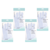 Basicare Hydro Moisturising Gloves White 4 Pack Bundle Overnight Hand Treatment