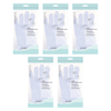 Basicare Hydro Moisturising Gloves White 5 Pack Overnight Hand Softening Treatment