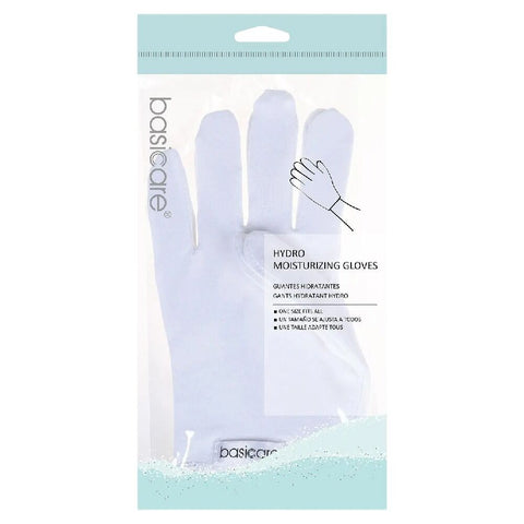 Basicare Hydro Moisturising Gloves White Overnight Hand Softening Treatment