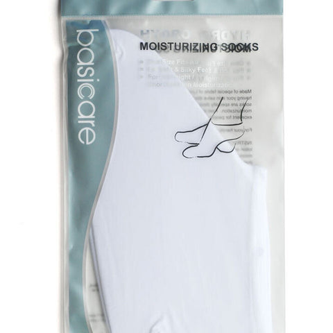 Basicare Moisturising Socks One Size Reusable Hydrating Foot Care Treatment
