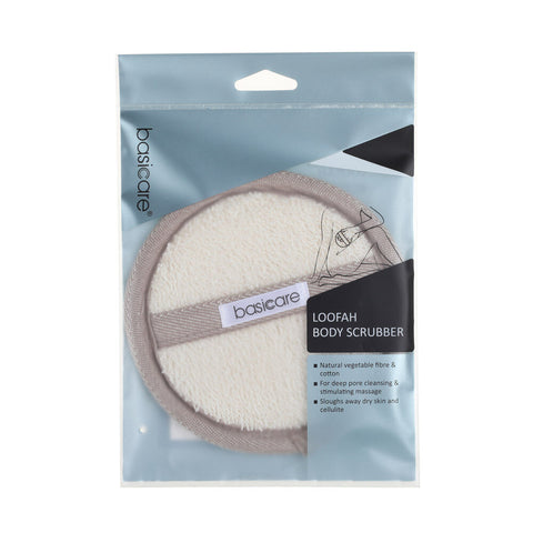 Basicare Natural Body Scrubber Loofah For Deep Pore And Dry Skin And Cellulite