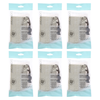 Basicare Natural Loofa Sponge 12.5cm Shower and Bath Bundle of 6
