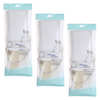 Basicare Back Strap Loofah Towelling Exfoliating Body Scrub Bundle of 3
