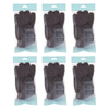 Basicare Exfoliating Body Gloves Brown Bundle of 6 Pairs
