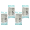 Basicare Aqus Dry Microfiber Hair Turban 4 Pack Quick Dry Super Absorbent
