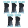 Basicare Exfoliating Bath Towel Pink 5 Pack Deep Clean Exfoliating