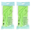 Basicare Exfoliating Bath Towel Yellow Pack of 2 Back Scrubber Deep Clean