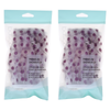 Basicare Premium Shower Cap Peva Purple Spots Reusable Bundle of 2