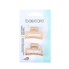 Basicare Fashion Hair Clips Small Claw Clip Orange Twin Pack