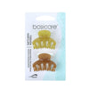 Basicare Fashion Hair Clips Small Claw Clip Beige Twin Pack