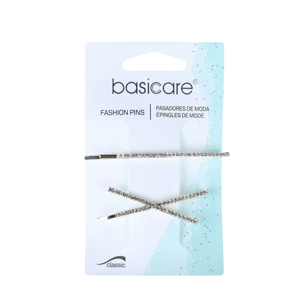 Basicare Bling Hair Clip Stylish Decorative Hair Accessory 2 Pack