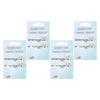 Basicare Floral Hair Clips 4 Pack Bundle Decorative Hair Clips for Women