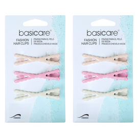 Basicare Cross Hair Clips Decorative 3 Pack Bundle of 2