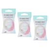 Basicare Spiral Hair Elastic Gentle Hold 2 Pack Bundle of 3