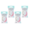 Basicare Spiral Hair Elastics Bundle of 4 Gentle Hold No Crease