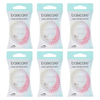 Basicare Spiral Hair Elastic Bundle of 6 Gentle Hold No Crease Hair Ties