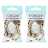 Basicare Handmade Plaited Elastic Hair Bands 3 Pack Bundle of 2