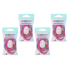 Basicare Twist Elastic Hair Bands Bundle of 4 Long Lasting Hair Ties