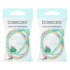 Basicare Elastic Hair Bands Light Mint Bundle of 2 3 Pack Long Lasting Hair Ties