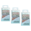 Basicare Floral Spiral Hair Elastic 10 Pack Bundle of 3