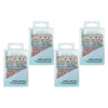 Basicare Floral Spiral Hair Elastic 10 Pack Bundle of 4 40 Elastics