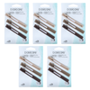 Basicare Rectangle Hair Clips 5 Pack Bundle Secure Hold for All Hair Types