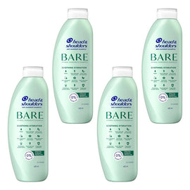 Head & Shoulders BARE Soothing Hydration Anti-Dandruff Shampoo 400mL Pack of 4