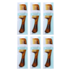 Basicare Hair Detangler Comb Brush 22cm Bundle of 6 Pack