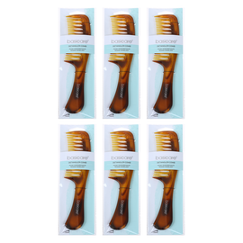Basicare Hair Detangler Comb Brush 22cm Bundle of 6 Pack