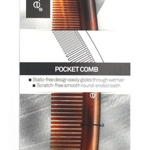 Basicare Pocket Hair Comb 12.2cm Fine Tooth Styling Comb for Hair Care