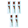 Basicare Hair Tail Comb Bundle of 5 Professional Styling Sectioning Comb
